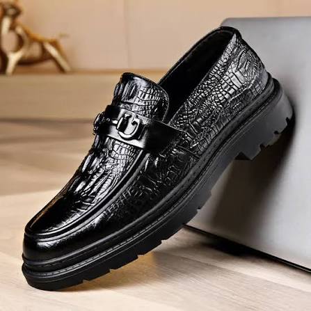 Mocassin cuire